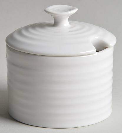 Sophie Conran White Condiment Jar & Lid