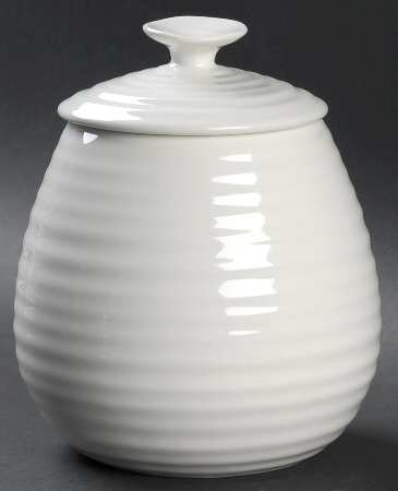 Sophie Conran White Bath Jar & Lid