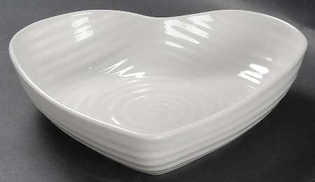 Sophie Conran White 7" Heart Shaped Bowl