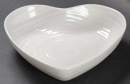 Sophie Conran White 6" Heart Shaped Bowl