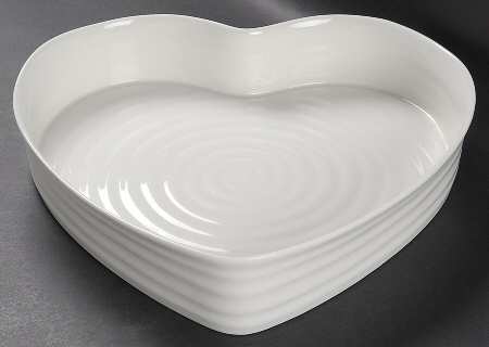Sophie Conran White 10" Heart Baker