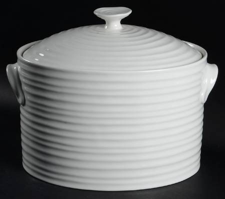 Sophie Conran White Bread Crock with Lid