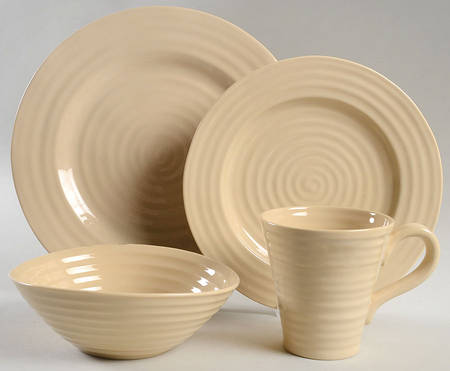 Sophie Conran Biscuit (Beige) 4 Piece Place Setting