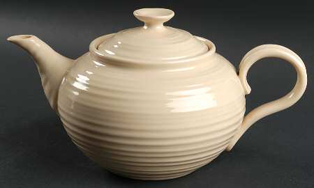 Sophie Conran Biscuit (Beige) Teapot & Lid
