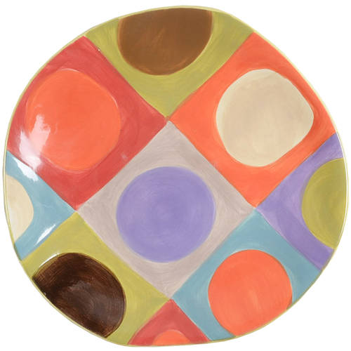 Urban Dots Salad Plate