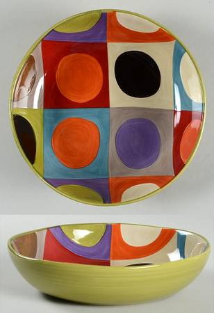 Urban Dots Coupe Soup Bowl