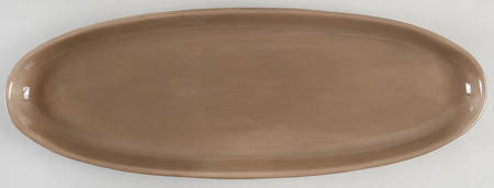 Sausalito Taupe 20" Fish Platter