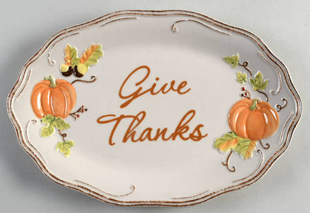 Plymouth 12" Oval Serving Platter