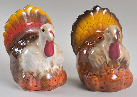 Plymouth Figural Salt and Pepper