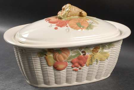 Plymouth 2 Quart Oval Covered Casserole