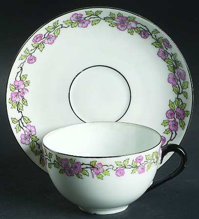 1149 Flat Cup & Saucer Set