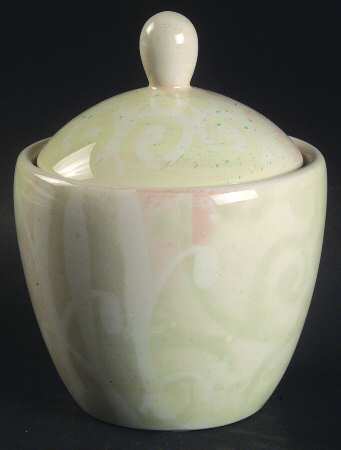 Blush Accents Sugar Bowl & Lid