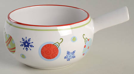 Taffy Candy One Stick Handled Soup/Snack Bowl (use with SNTR11)