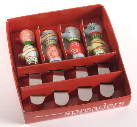 Taffy Candy Individual Spreader - Set of 4 Motifs