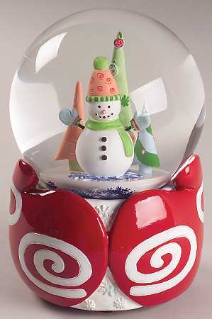Taffy Candy Snow Globe