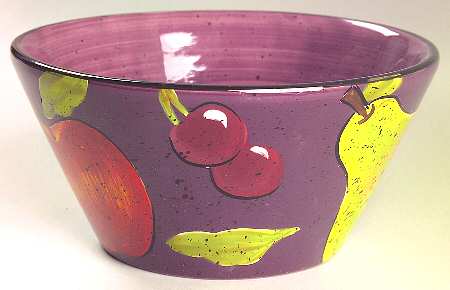 Sedona Fruit 7" Round Vegetable Bowl