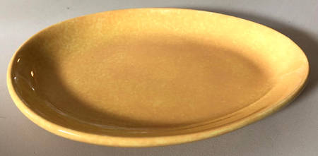 Napoli Yellow 6" Egg Shape Plate