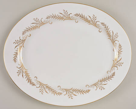 Golden Glade 13" Oval Serving Platter