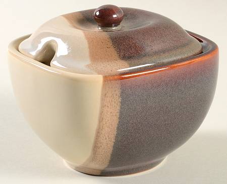 Brownstone Sugar Bowl & Lid
