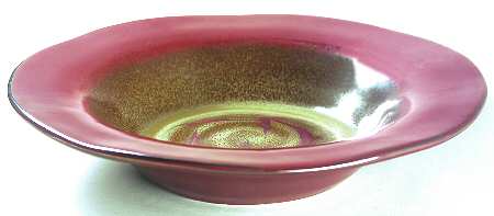 Copper Leaf Soup/Cereal Bowl