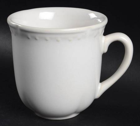 Madrid White Mug
