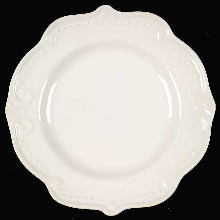 Madrid White Salad Plate