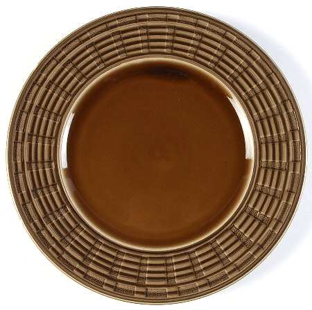 Shadow Box Mocha Salad Plate