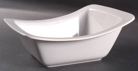 Swoop 10" Rectangular Vegetable Bowl