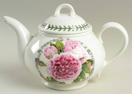 Portmeirion Rose Teapot & Lid