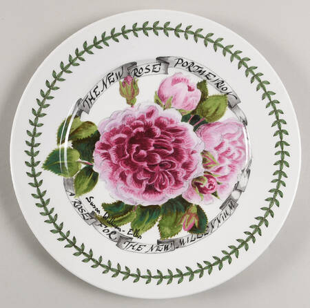 Portmeirion Rose Luncheon Plate