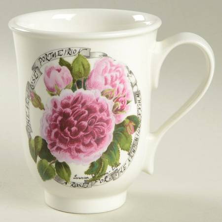 Portmeirion Rose Beaker (English Mug)