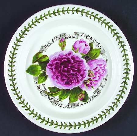 Portmeirion Rose Collector Plate