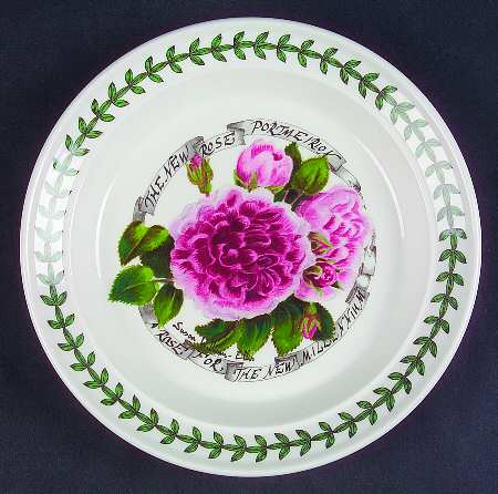 Portmeirion Rose Collector Plate
