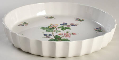 Dog Rose 11" Round Flan