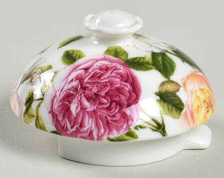 Rose Bouquet Lid for Teapot