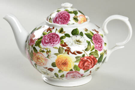Rose Bouquet Teapot & Lid