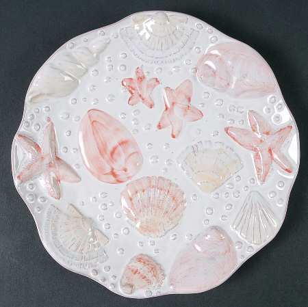Seashells Salad Plate