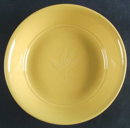 Wheat Yellow 9" Individual Pasta Bowl