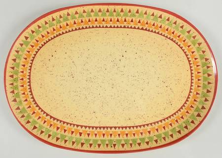 Tempe Large Oval Melamine Platter