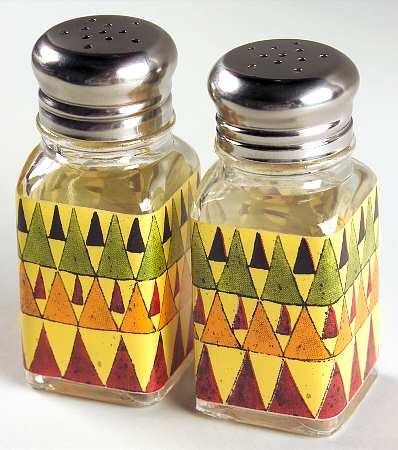Tempe Glassware Salt and Pepper Set