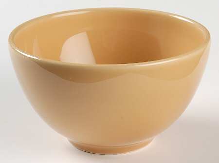 Sophia Yellow Coupe Cereal Bowl by Pottery Barn China
