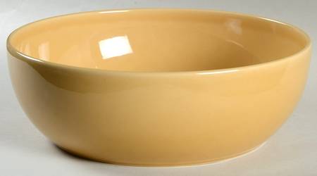 Sophia Yellow 12" Large Salad Serving Bowl