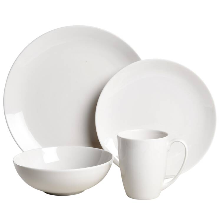 New Essentials Coupe 4 Piece Place Setting