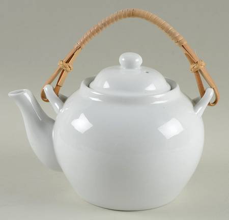 New Essentials Coupe Teapot & Lid with Removable Top Handle