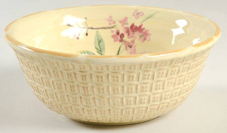 Silk Rose Soup/Cereal Bowl