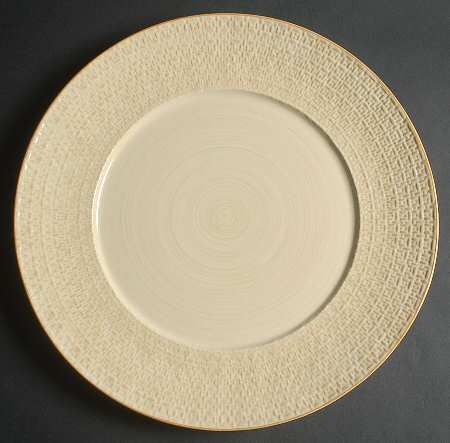 Silk Rose Service Plate (Charger)