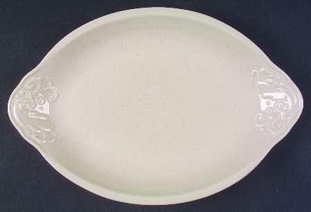 Weir in Your Kitchen Fennel 12" Oval Serving Platter