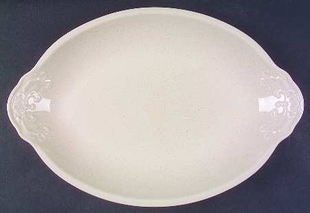 Weir in Your Kitchen Fennel 15" Oval Serving Platter