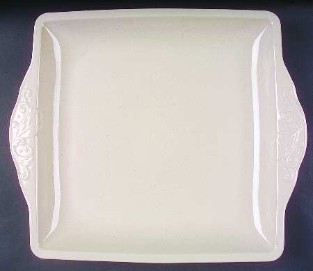 Weir in Your Kitchen Fennel 13" Square Serving Platter