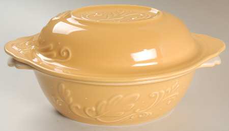 Weir in Your Kitchen Fennel 2 Quart Oval Covered Casserole